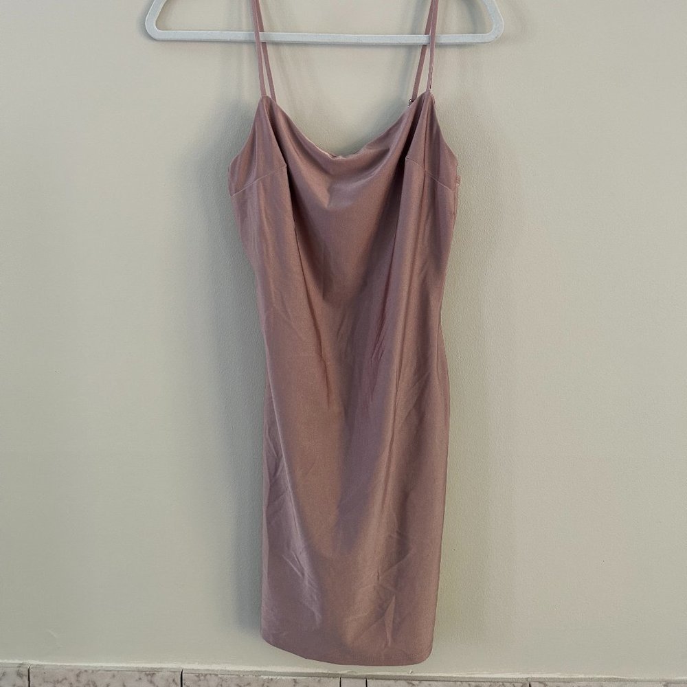 Mauve F21 Bodycon Dress
